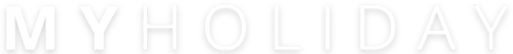 My Holiday Logo weiss
